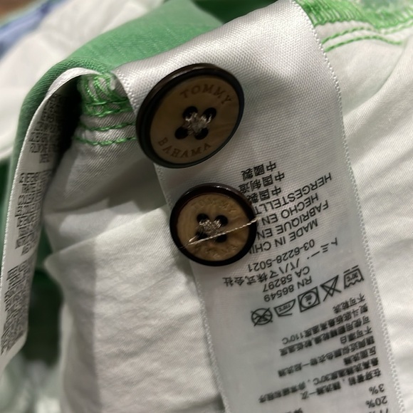 Men’s Tommy Bahama lime green shorts 38 excellent condition - Picture 3 of 6